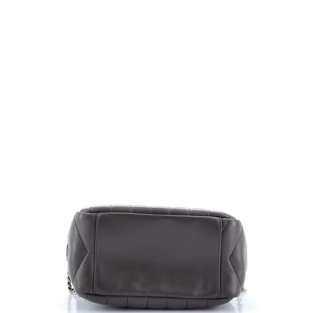 LouLou Bowling Bag Matelasse Chevron Leather Small - Deep Luxury