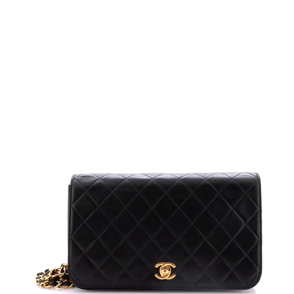 Vintage Full Flap Bag Quilted Lambskin Medium - Deep Luxury