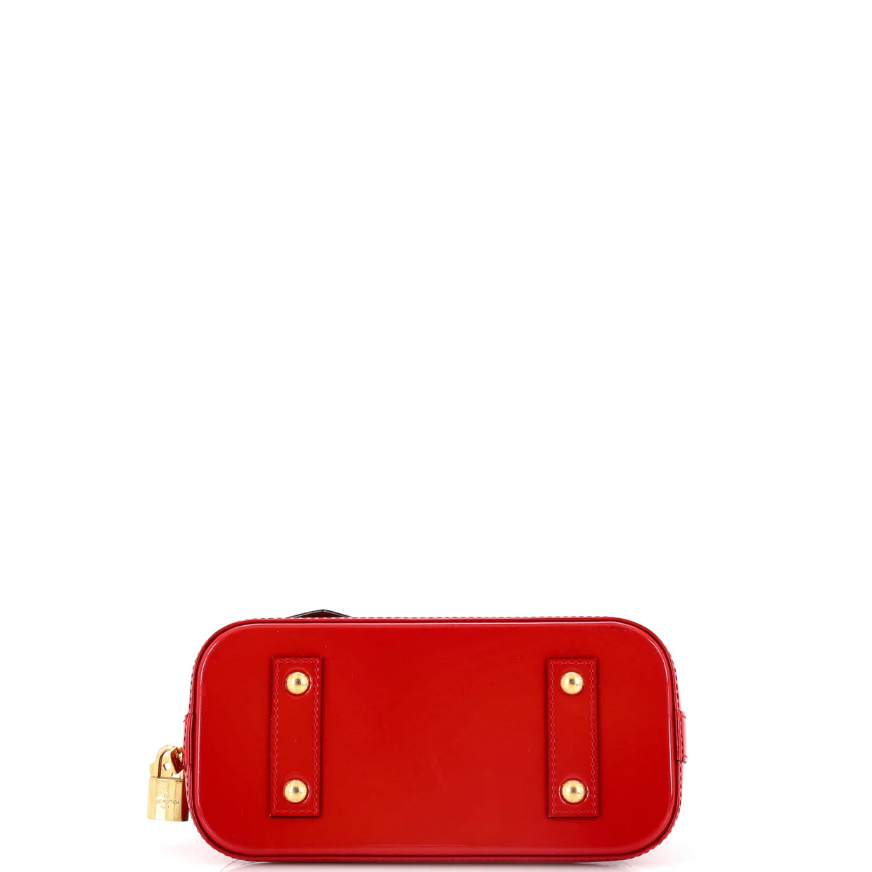 Alma Handbag Monogram Vernis BB - Deep Luxury