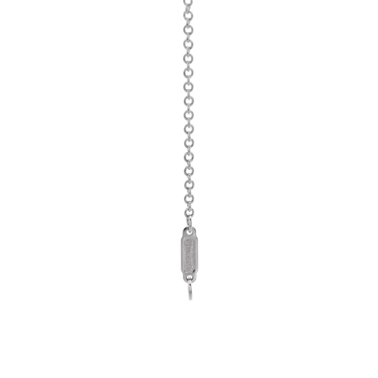 T Double Chain Bracelet 18K White Gold and Diamonds Small - Deep Luxury