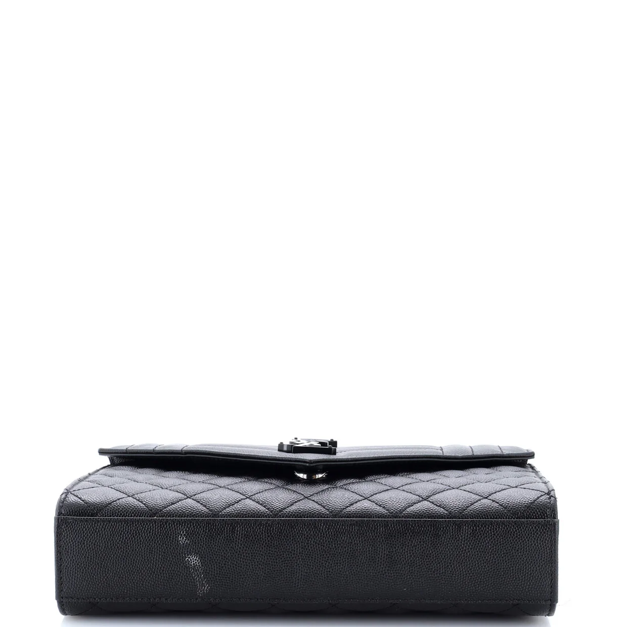 Classic Monogram Envelope Satchel Mixed Matelasse Leather Medium - Deep Luxury