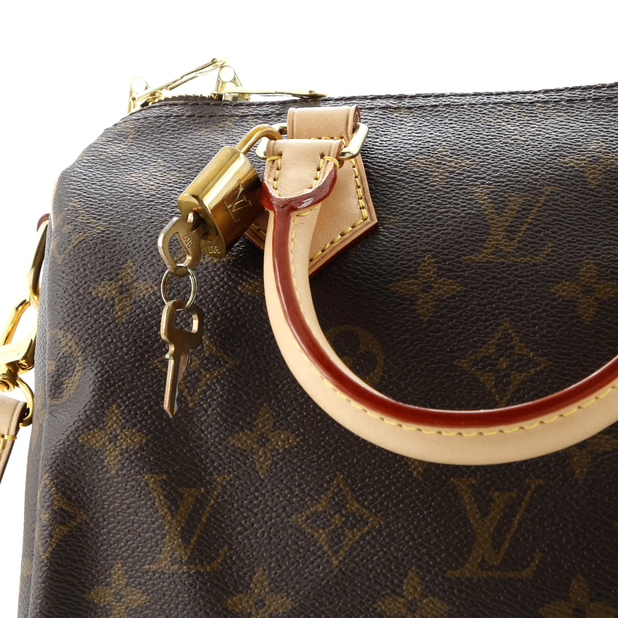 Speedy Bandouliere Bag Monogram Canvas 25 - Deep Luxury