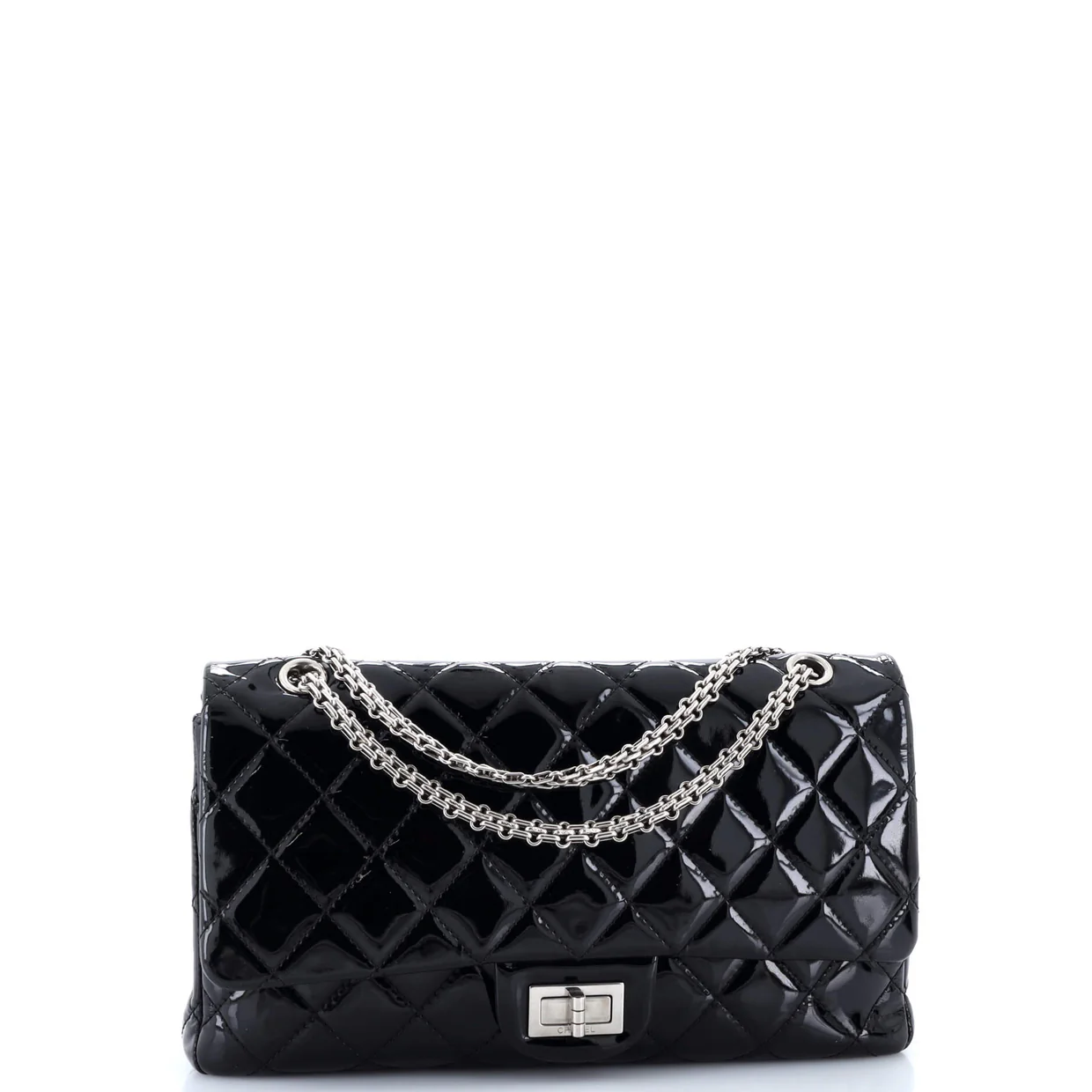 Reissue 2.55 Flap Bag Quilted Patent 227 - Deep Luxury