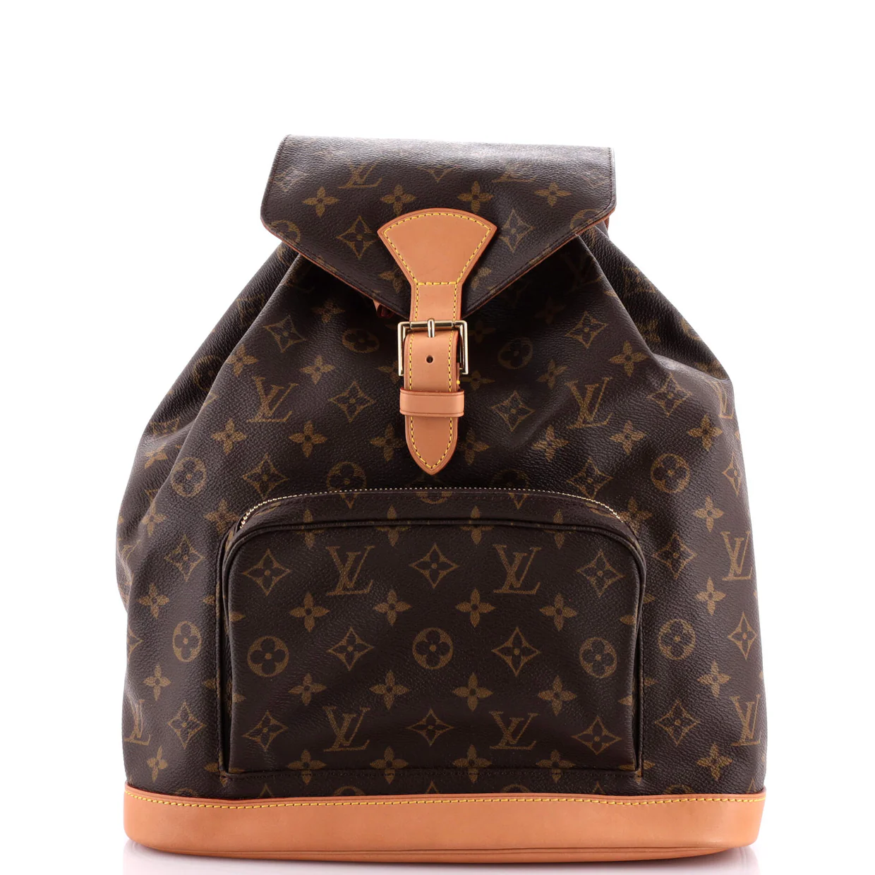 Vintage Montsouris Backpack Monogram Canvas GM - Deep Luxury