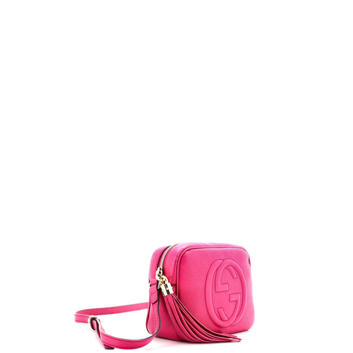 Soho Disco Crossbody Bag Leather Small - Deep Luxury