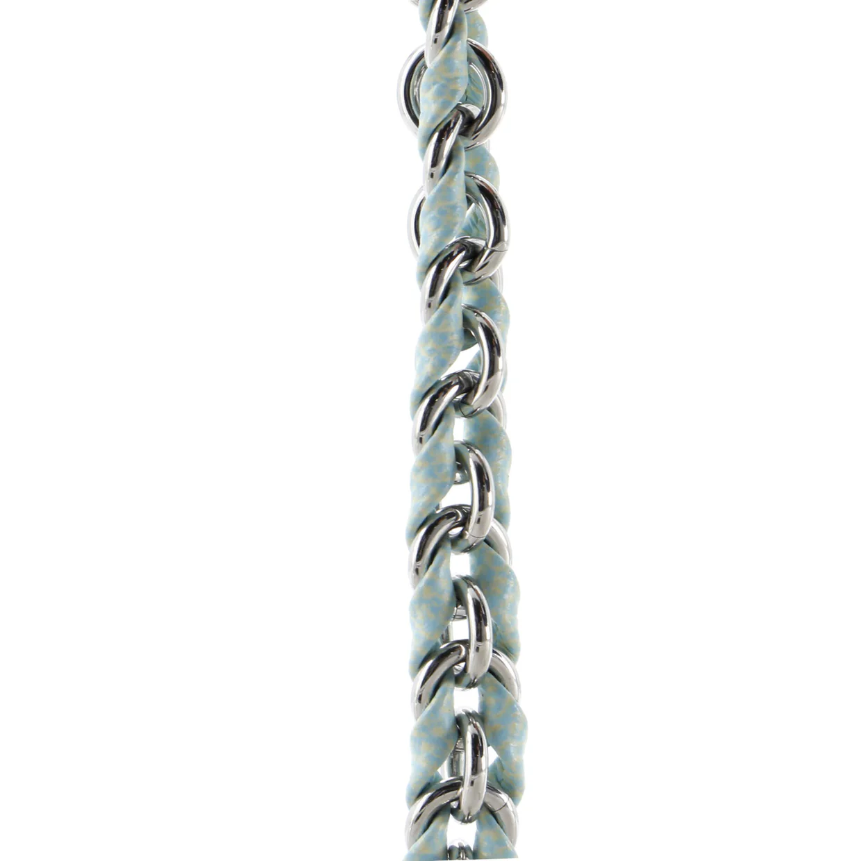 Multi Pochette Accessoires Woven Chain Strap Leather and Metal - Deep Luxury