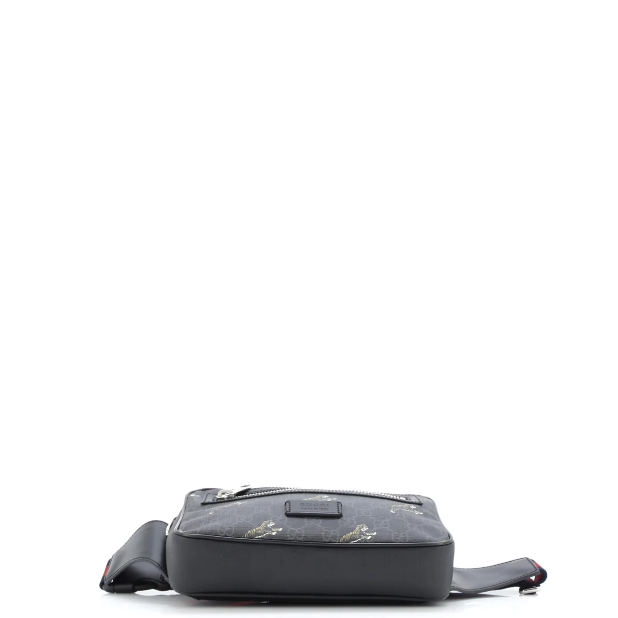 Soft Zip Belt Bag Printed GG Coated Canvas Small - Deep Luxury