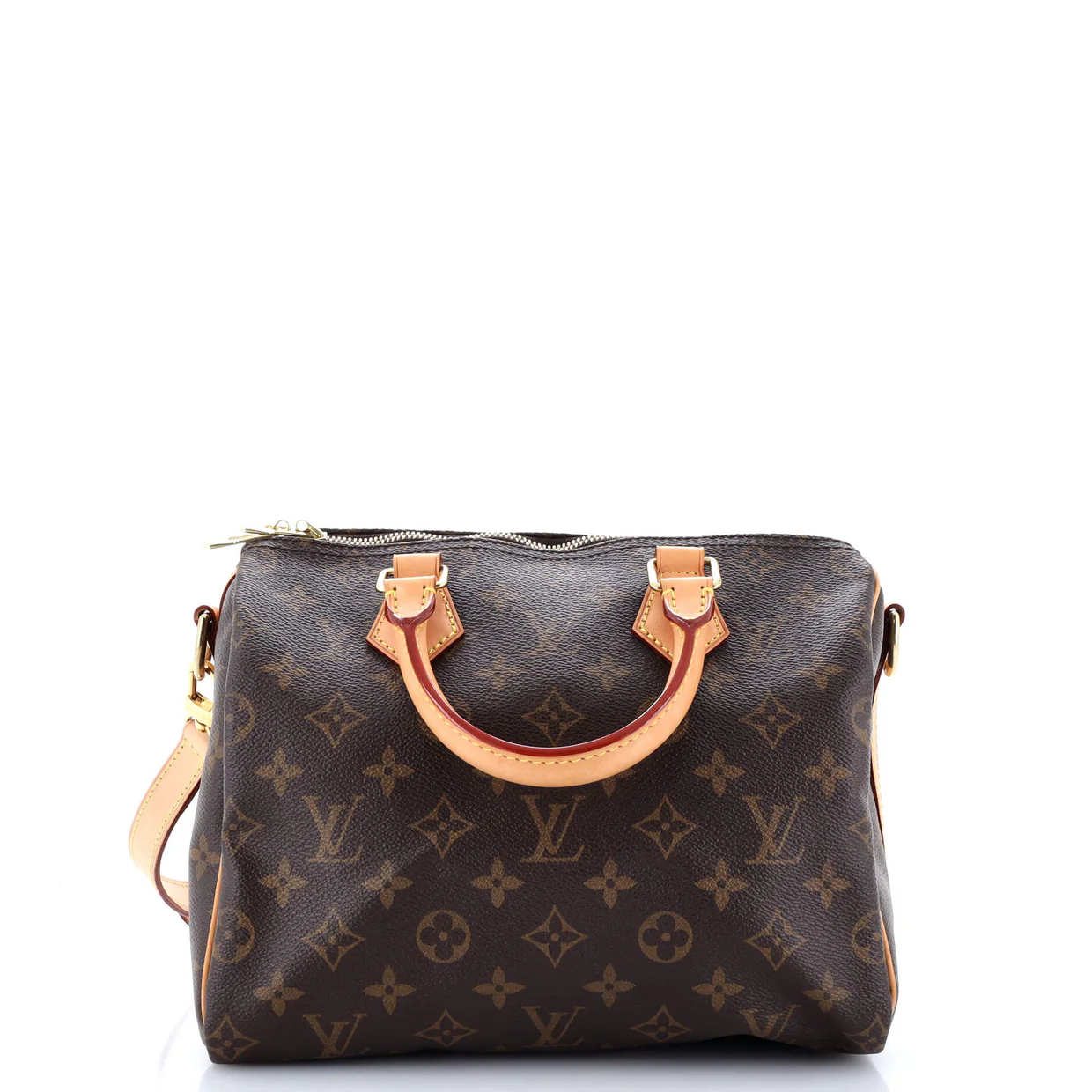 Speedy Bandouliere Bag Monogram Canvas 25 - Deep Luxury