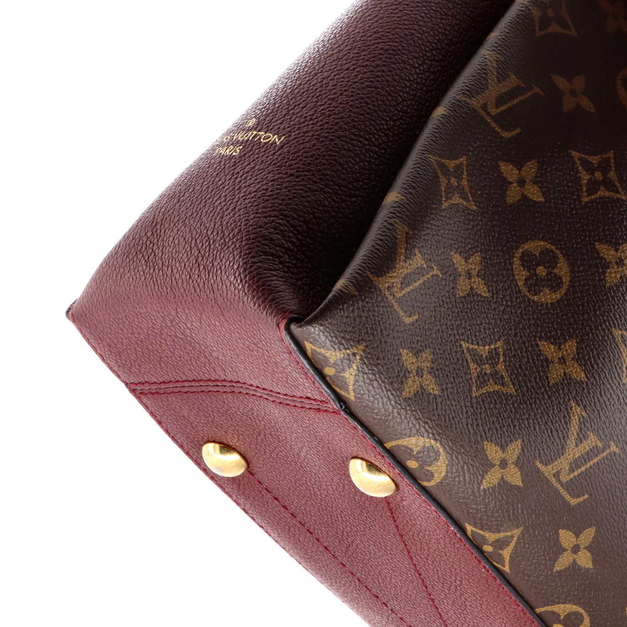 Surene Handbag Monogram Canvas with Leather MM - Deep Luxury