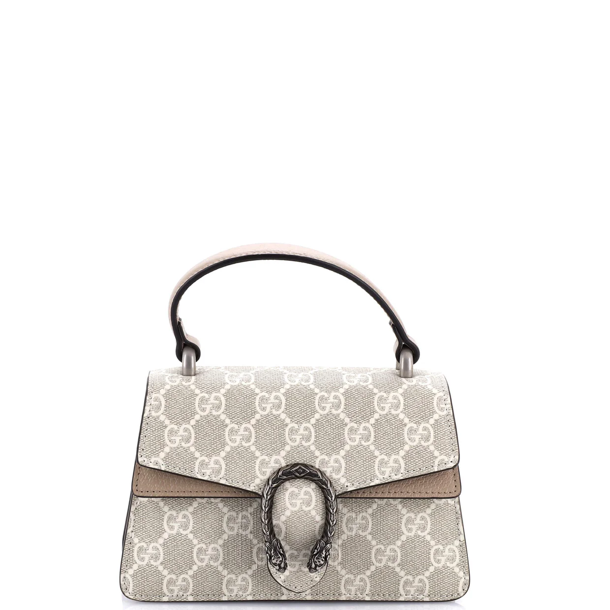 Dionysus Convertible Top Handle Bag GG Coated Canvas Mini - Deep Luxury