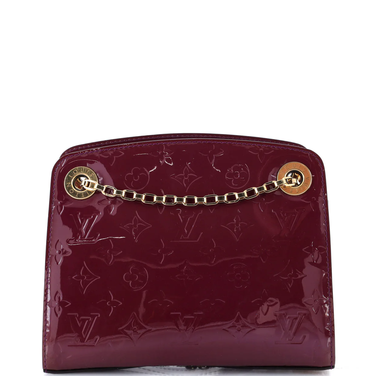 Virginia Handbag Monogram Vernis PM - Deep Luxury