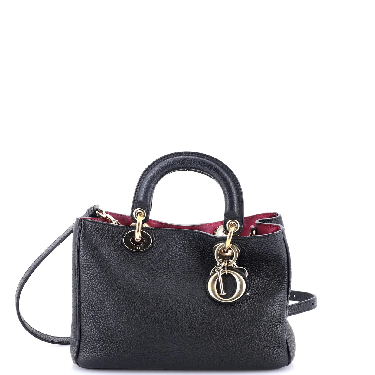 Diorissimo Tote Pebbled Leather Mini - Deep Luxury