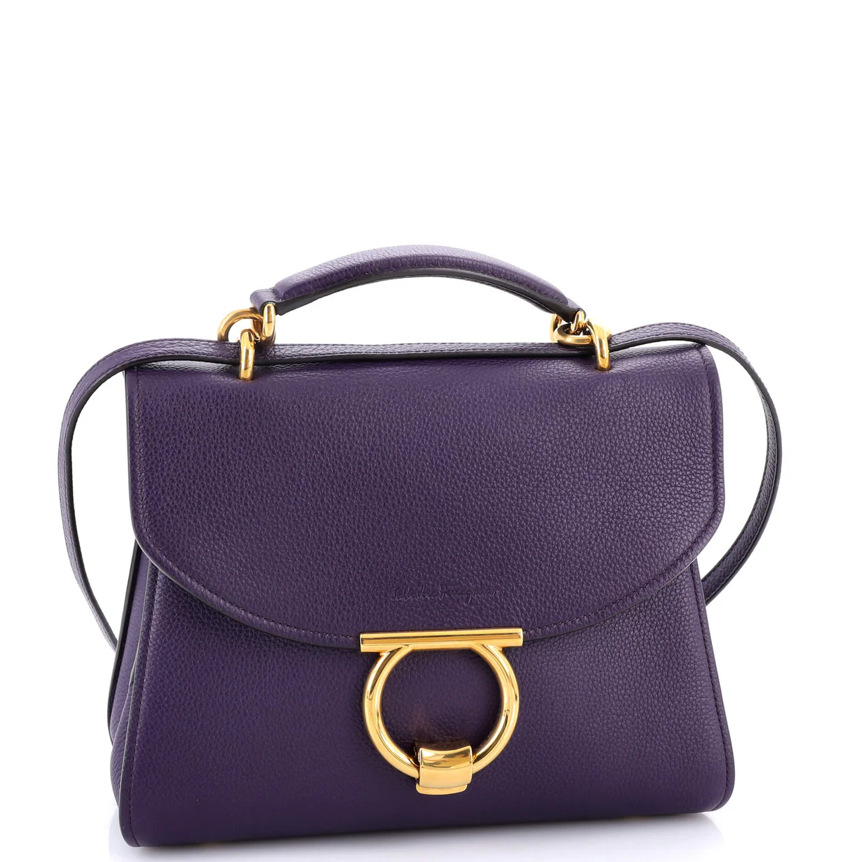 Margot Satchel Leather Small - Deep Luxury