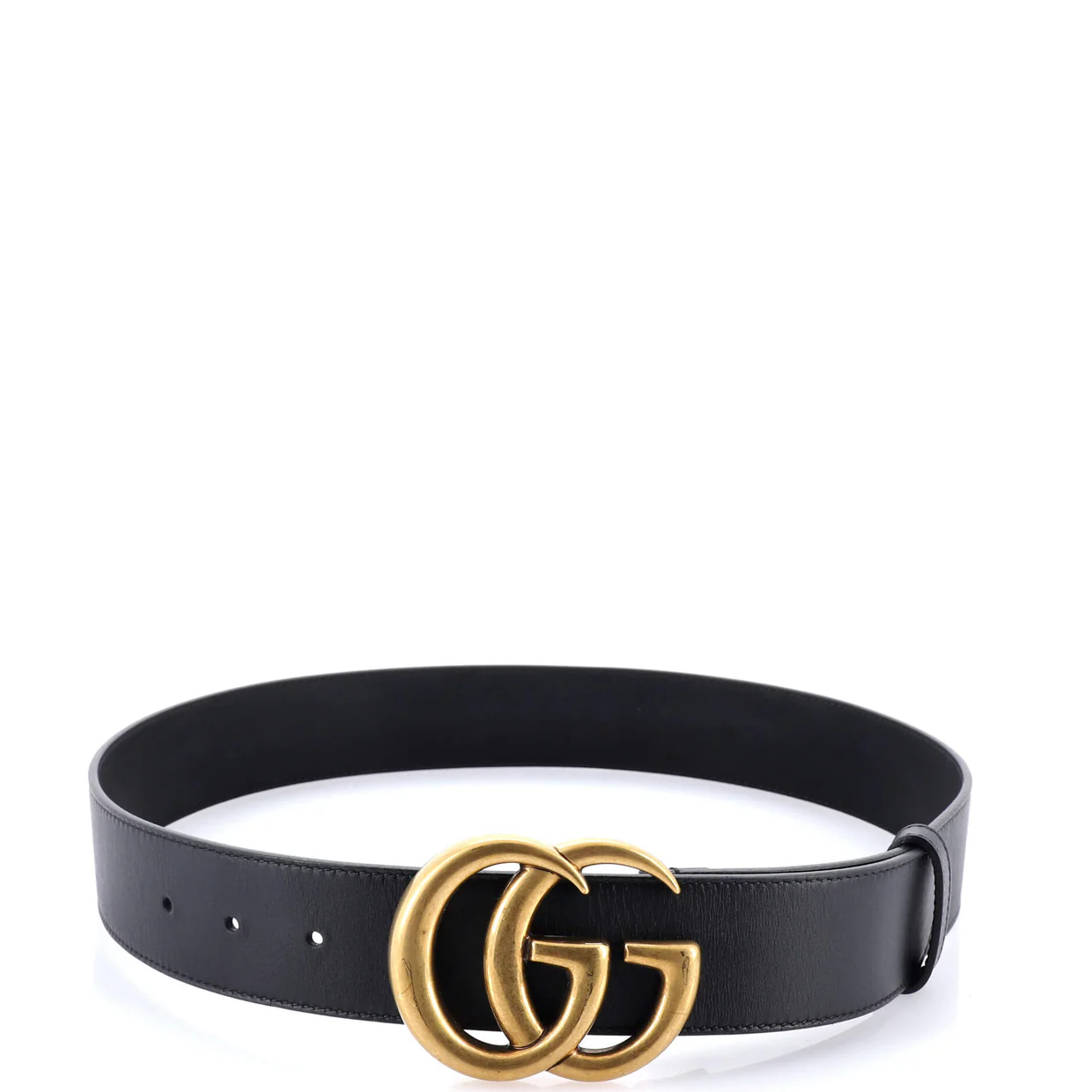GG Marmont Belt Leather Wide - Deep Luxury