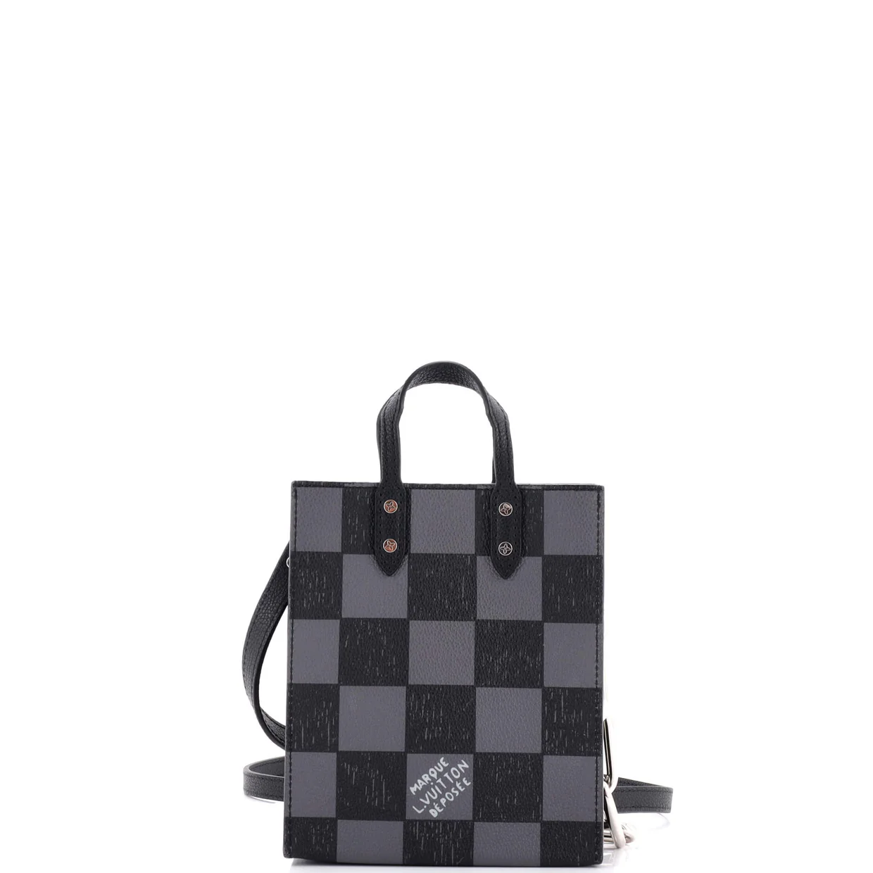 Sac Plat Bag Limited Edition Marque Deposee Damier Giant XS - Deep Luxury