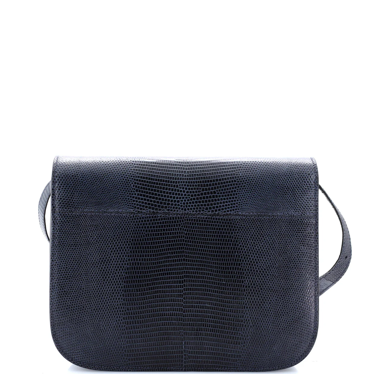 Classic Box Bag Lizard Medium - Deep Luxury