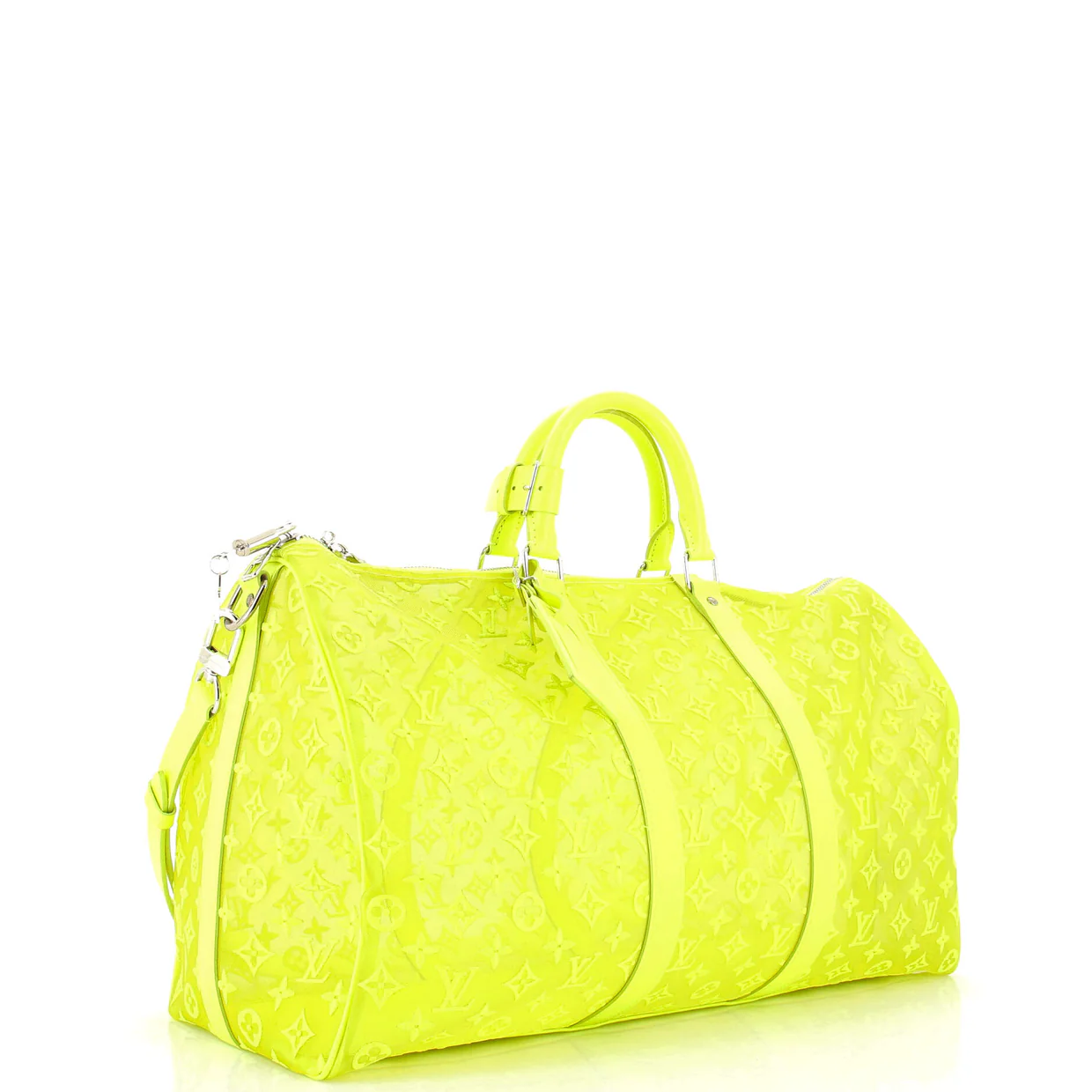 Keepall Bandouliere Bag Monogram See Through Mesh 50 - Deep Luxury