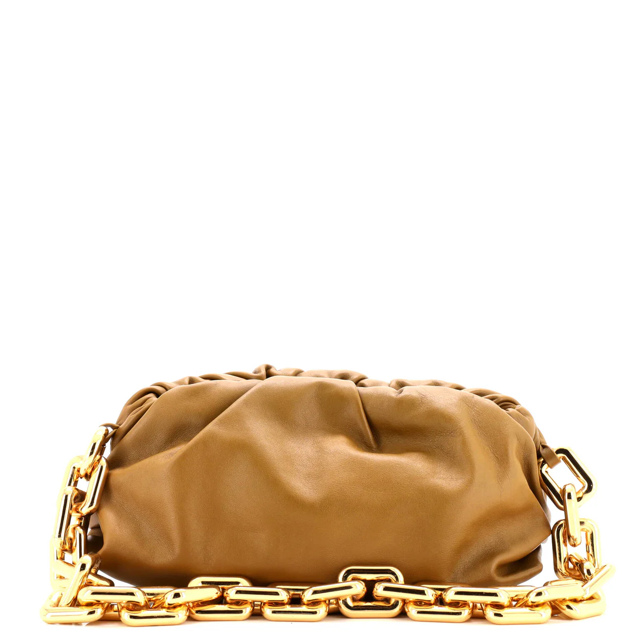 The Chain Pouch Leather - Deep Luxury