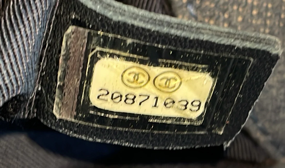 Boy Flap Bag Chevron Denim Old Medium - Deep Luxury