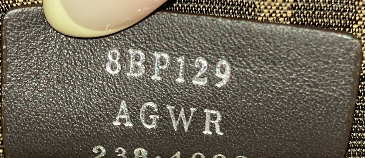 First Bag Leather with Python Small - Deep Luxury