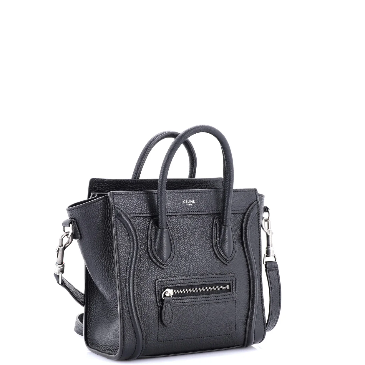 Luggage Bag Grainy Leather Nano - Deep Luxury