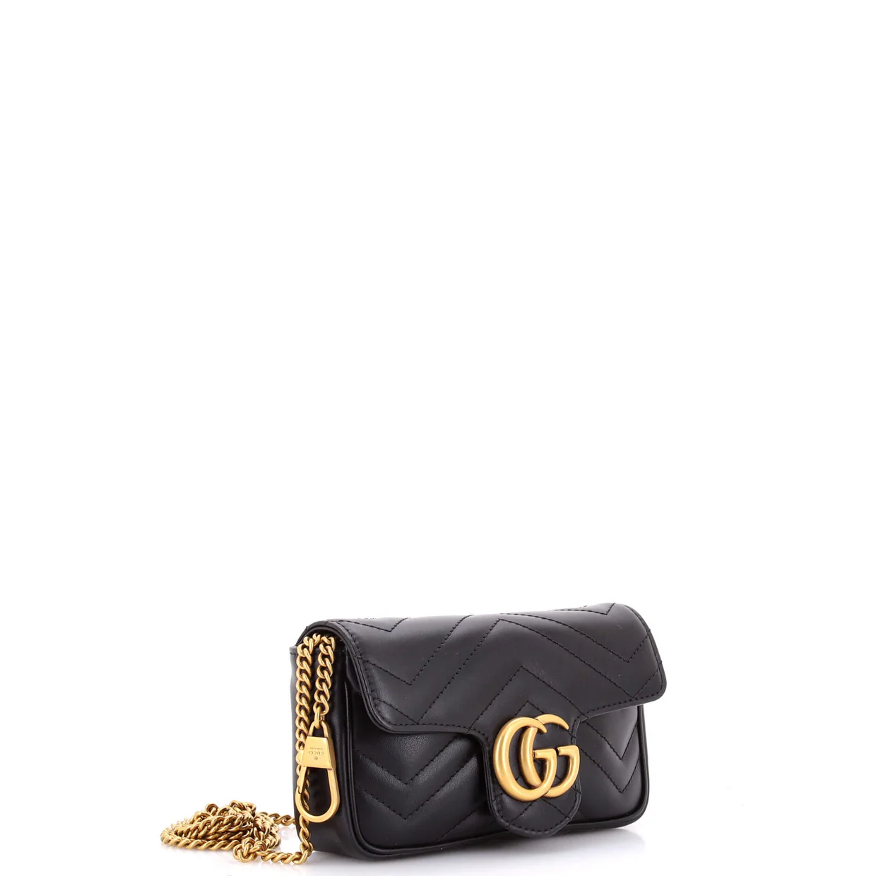 GG Marmont Flap Bag Matelasse Leather Super Mini - Deep Luxury