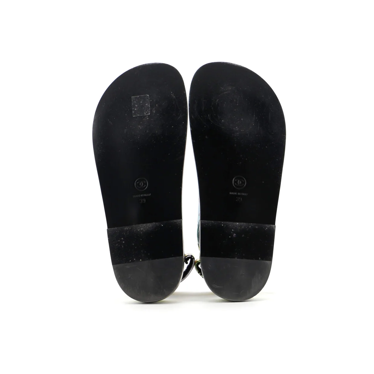 Women's Velcro Dad Sandals Printed Laminated Leather - Deep Luxury