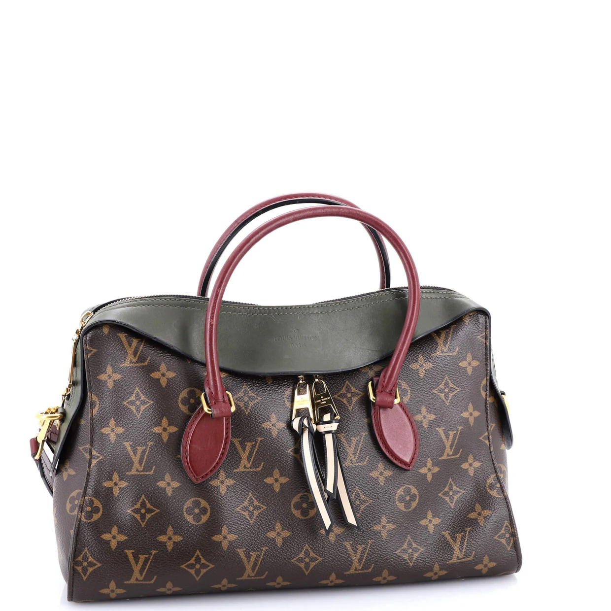 Tuileries Handbag Monogram Canvas with Leather - Deep Luxury