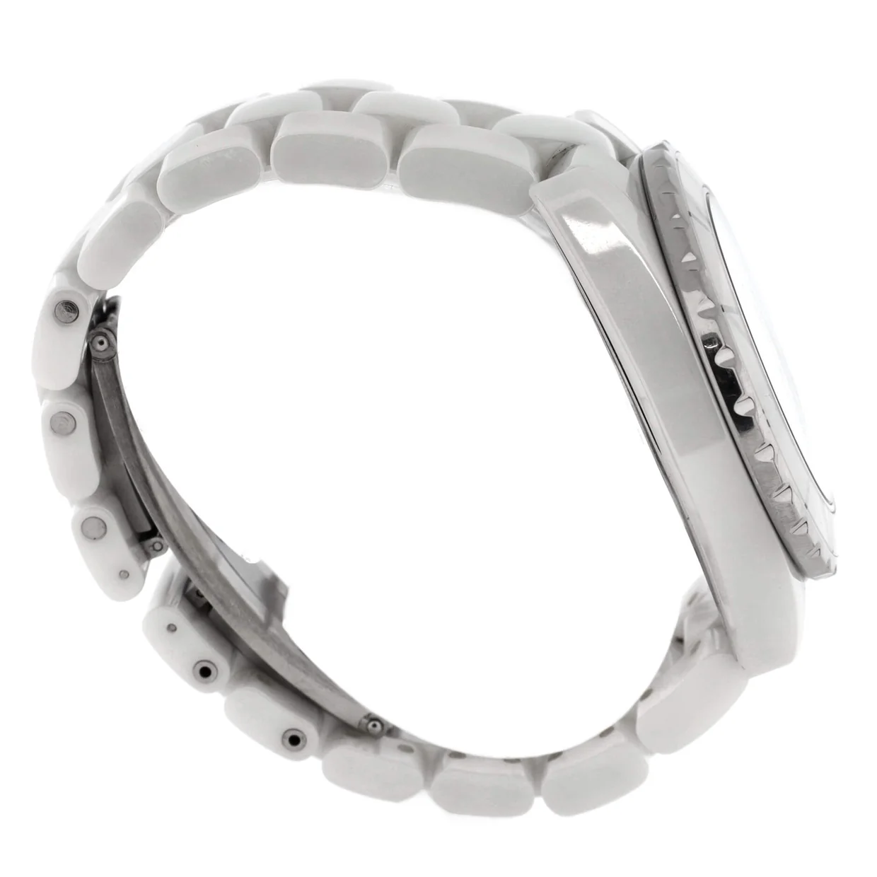 J12 Automatic Watch Ceramic and Stainless Steel with Diamond Markers 38 - Deep Luxury