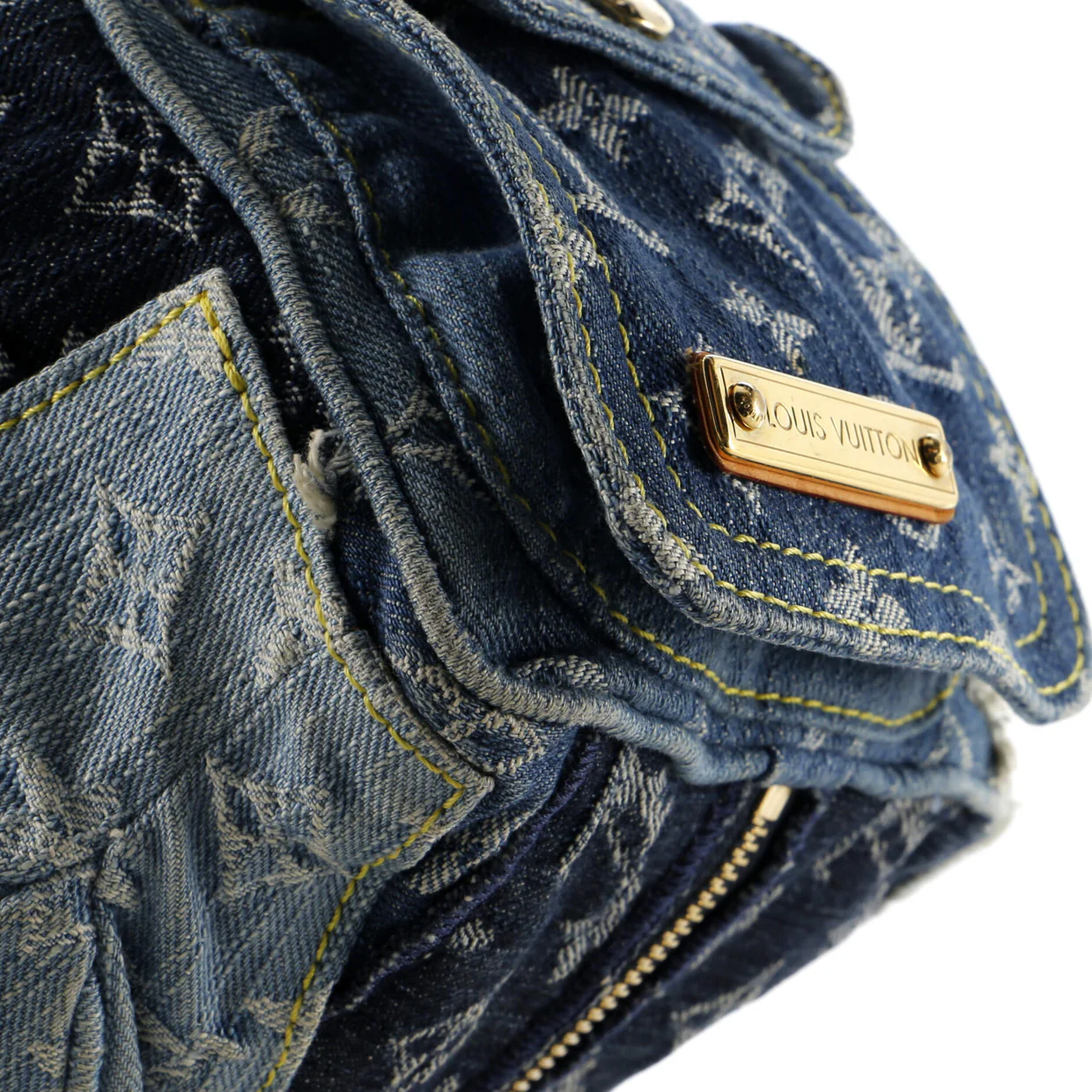 Patchwork Speedy Bag Denim 30 - Deep Luxury