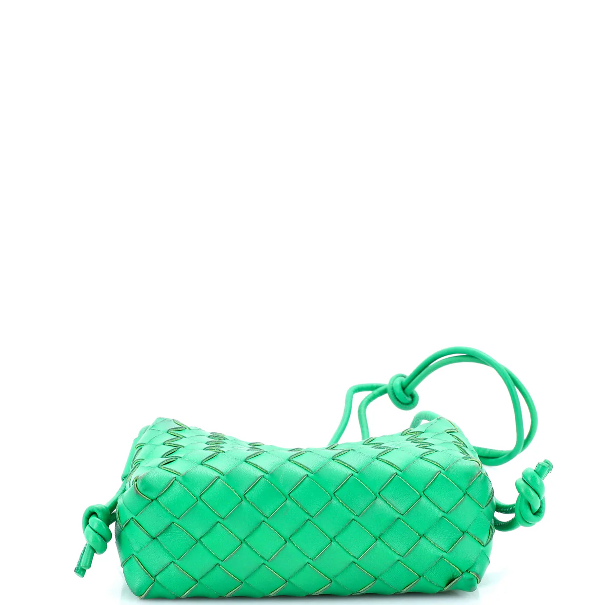 Loop Crossbody Bag Intrecciato Nappa Small - Deep Luxury