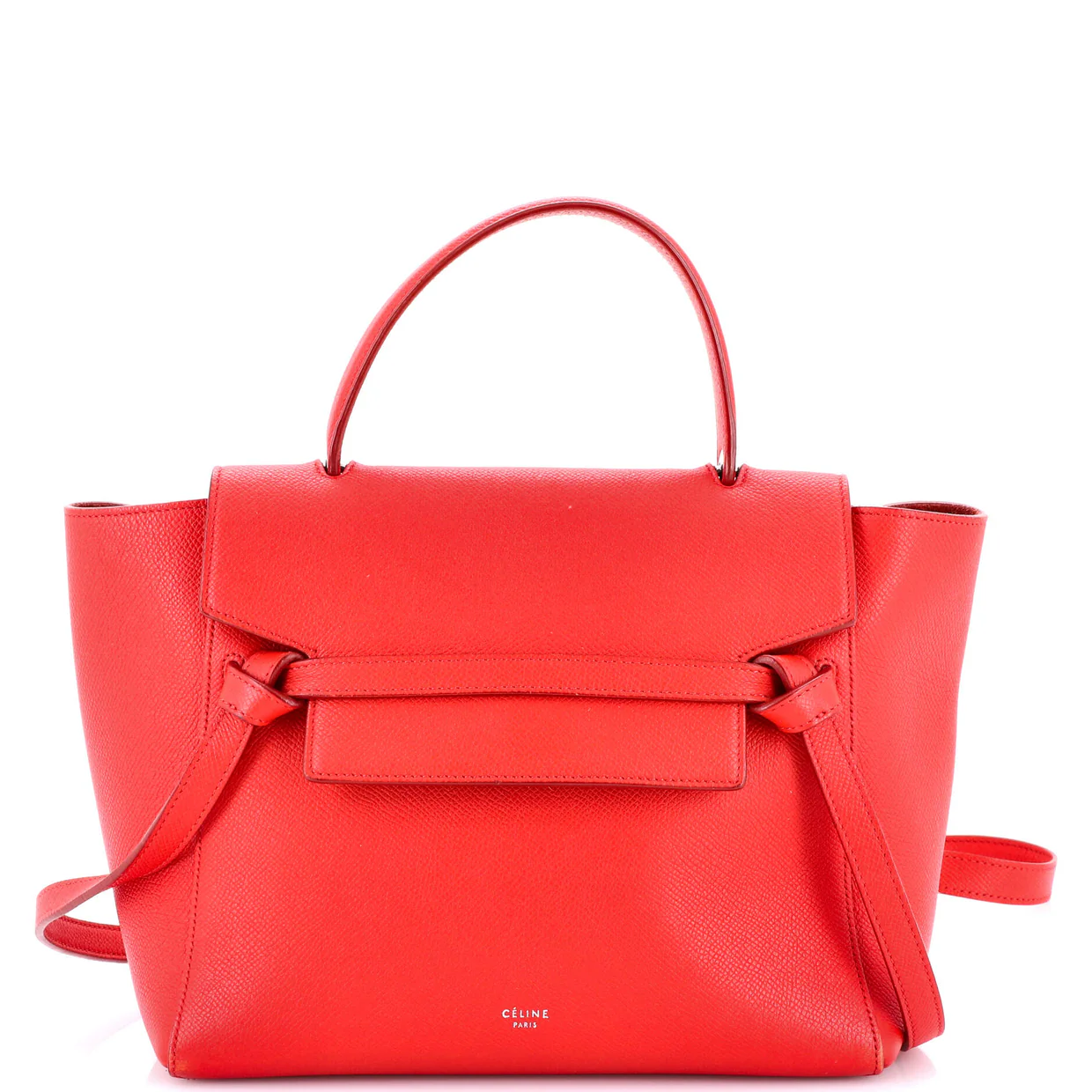 Belt Bag Textured Leather Micro - Deep Luxury