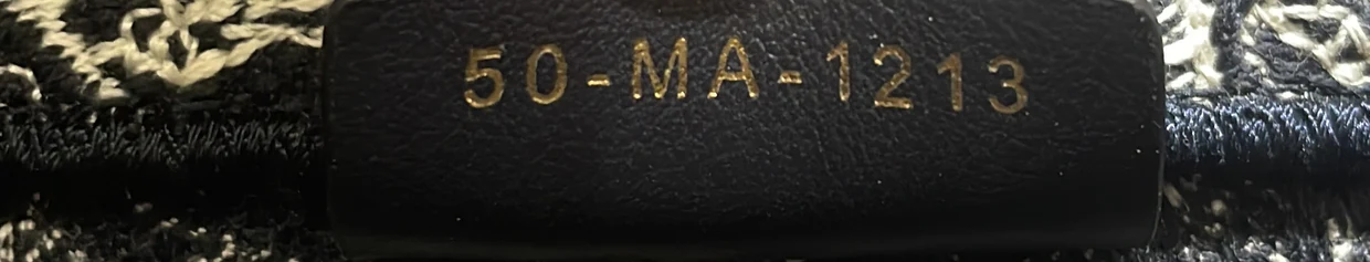 Book Tote Embroidered Canvas Small - Deep Luxury