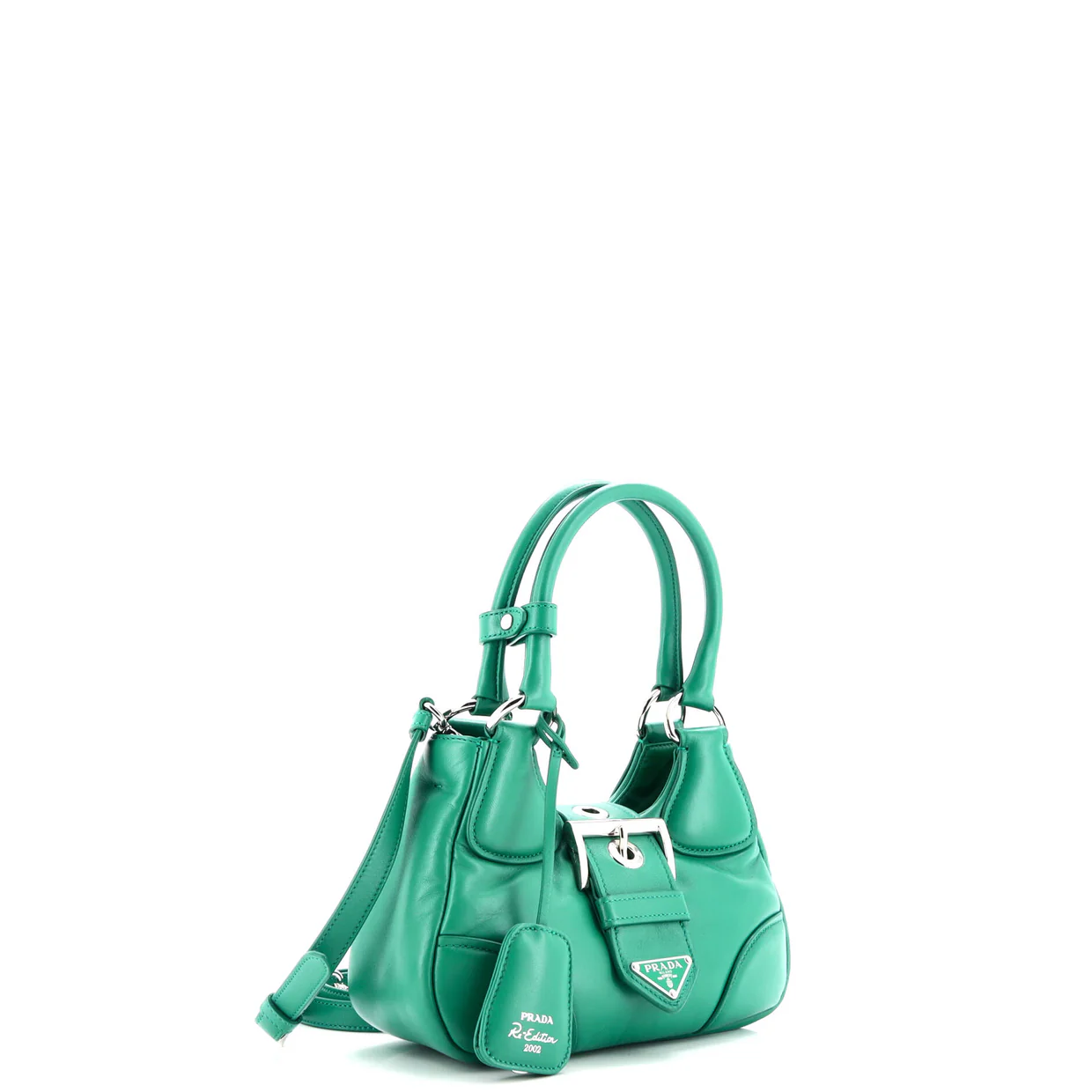 Re-Edition 2002 Moon Handle Bag Padded Nappa Leather - Deep Luxury