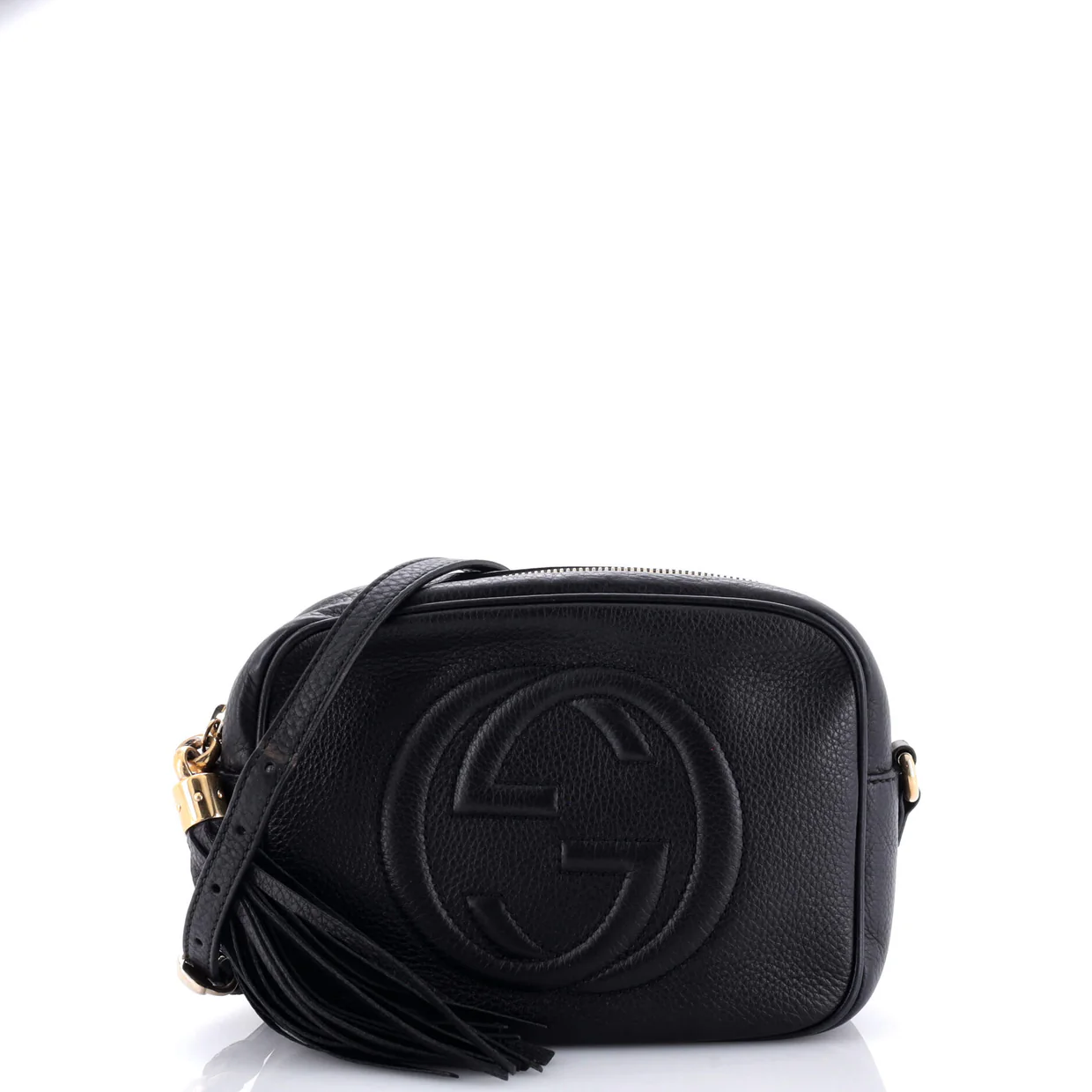 Soho Disco Crossbody Bag Leather Small - Deep Luxury
