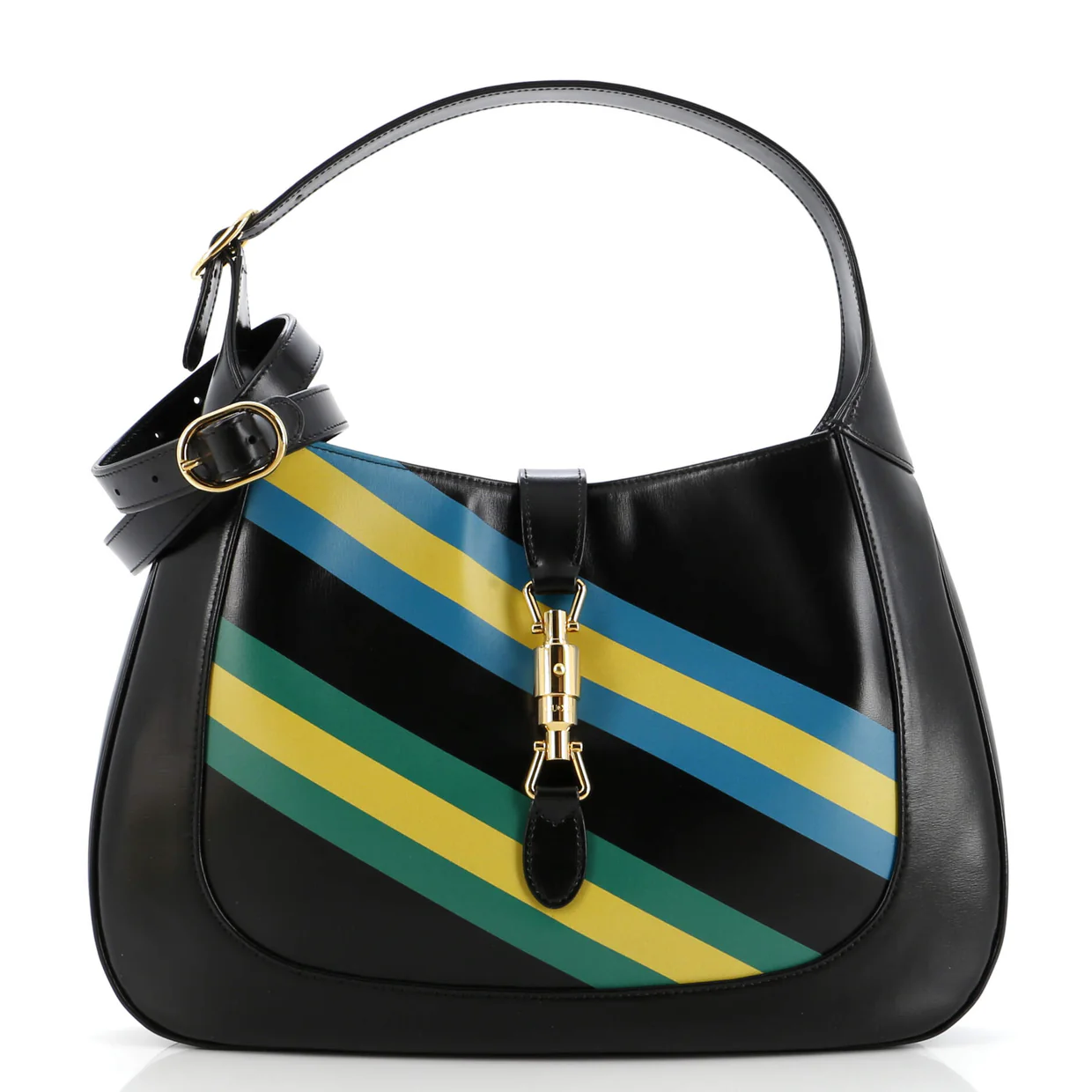 Jackie 1961 Hobo Printed Leather Medium - Deep Luxury