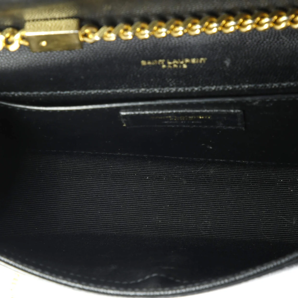 Classic Monogram Crossbody Bag Grainy Leather Small - Deep Luxury