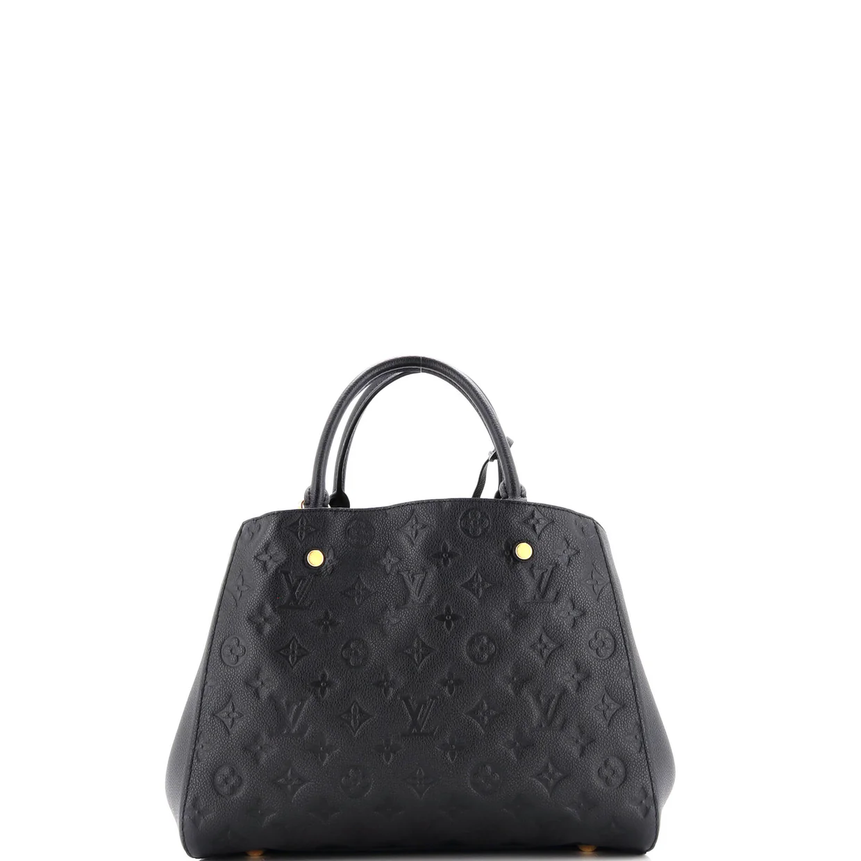 Montaigne Handbag Monogram Empreinte Leather MM - Deep Luxury