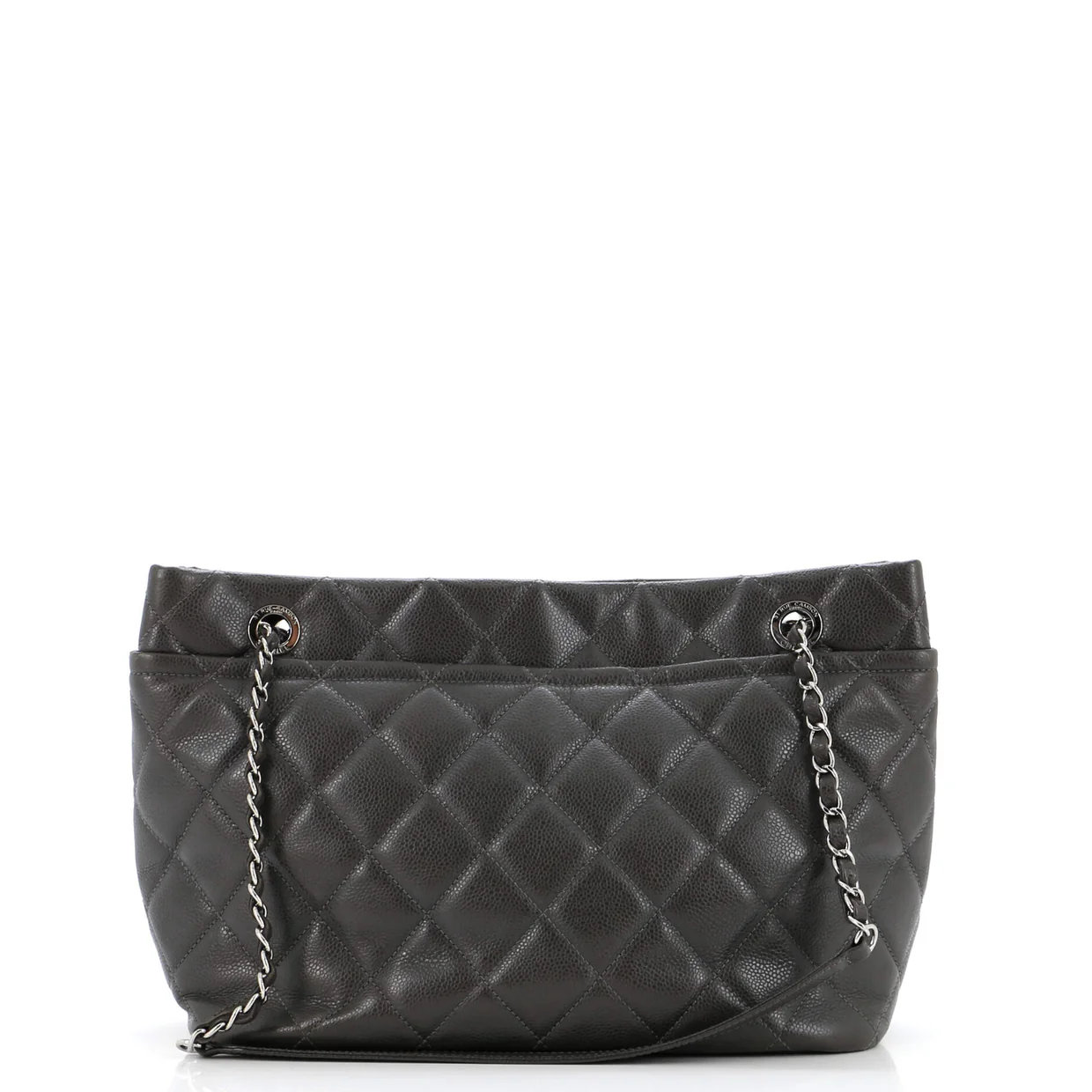 Timeless CC Soft Tote Quilted Caviar Medium - Deep Luxury