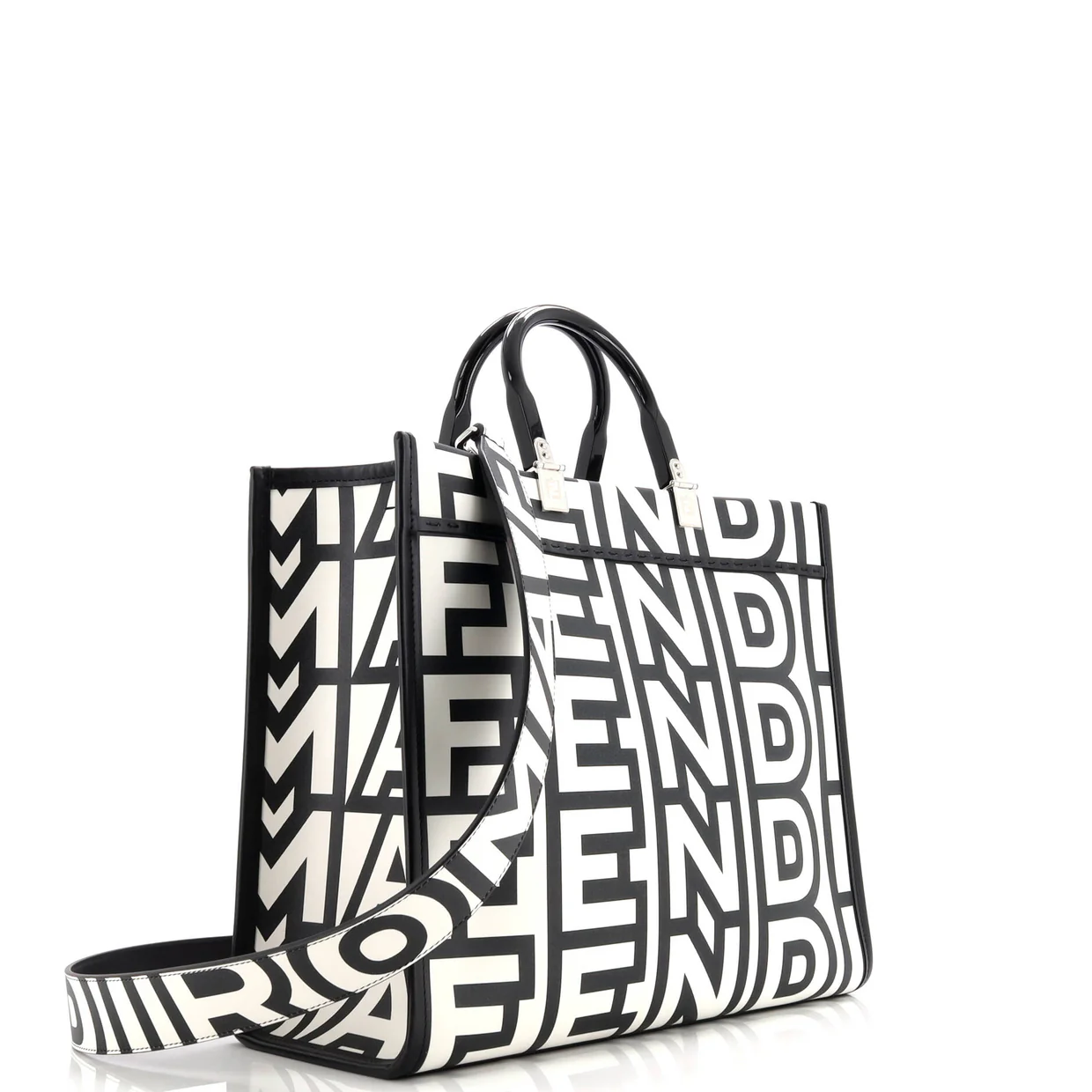 x Marc Jacobs Sunshine Shopper Tote Printed Leather Medium - Deep Luxury