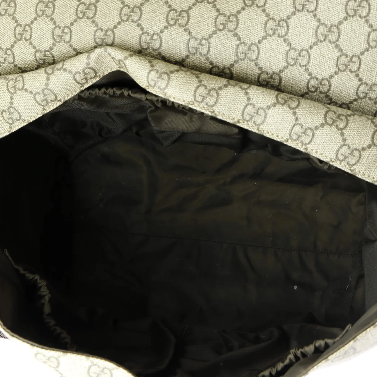 Diaper Bag GG Coated Canvas - Deep Luxury
