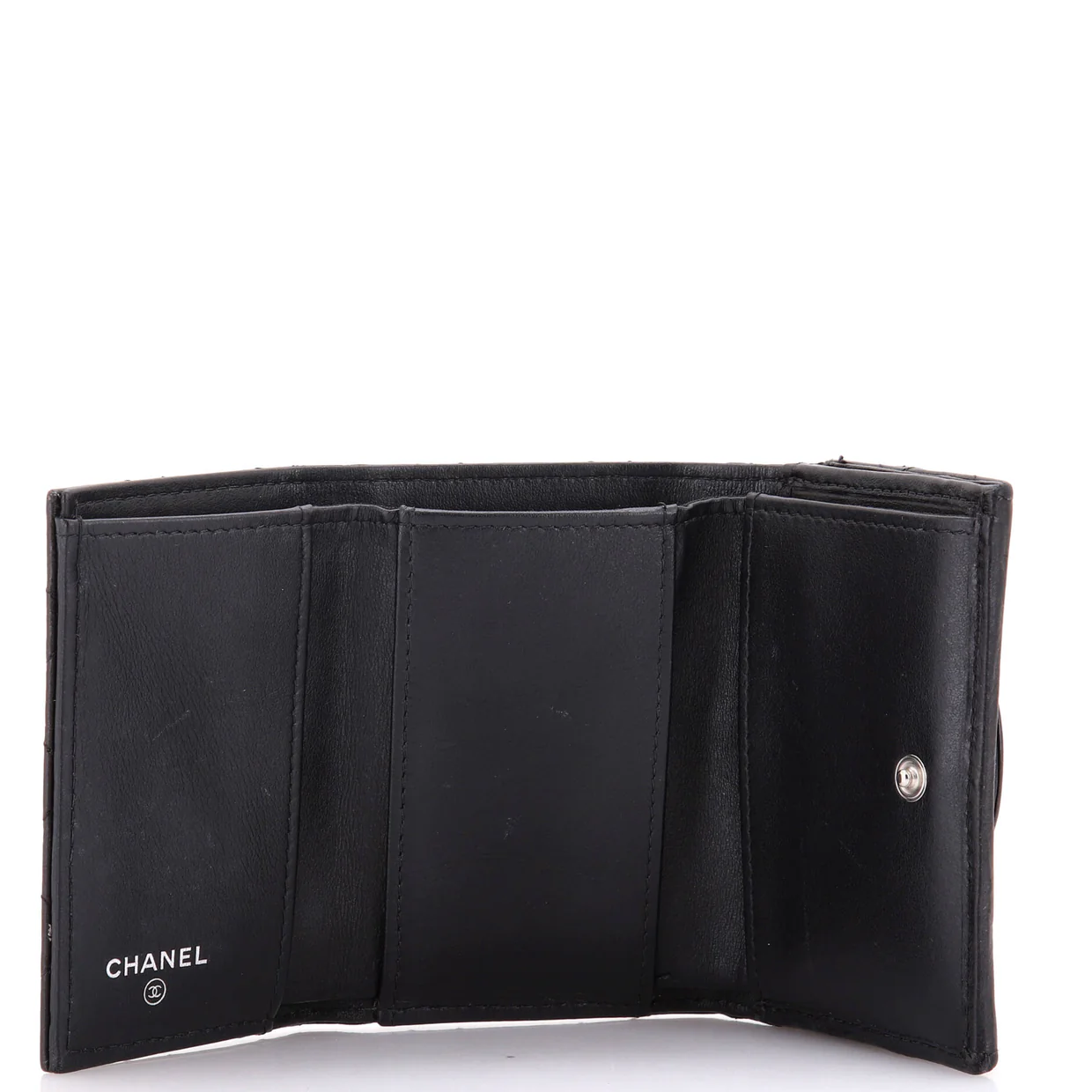Reissue Compact Wallet Quilted Aged Calfskin - Deep Luxury