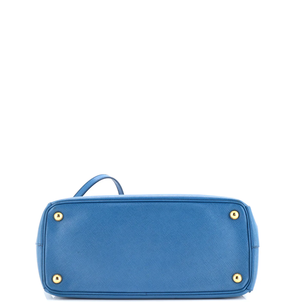 Double Zip Lux Tote Saffiano Leather Small - Deep Luxury