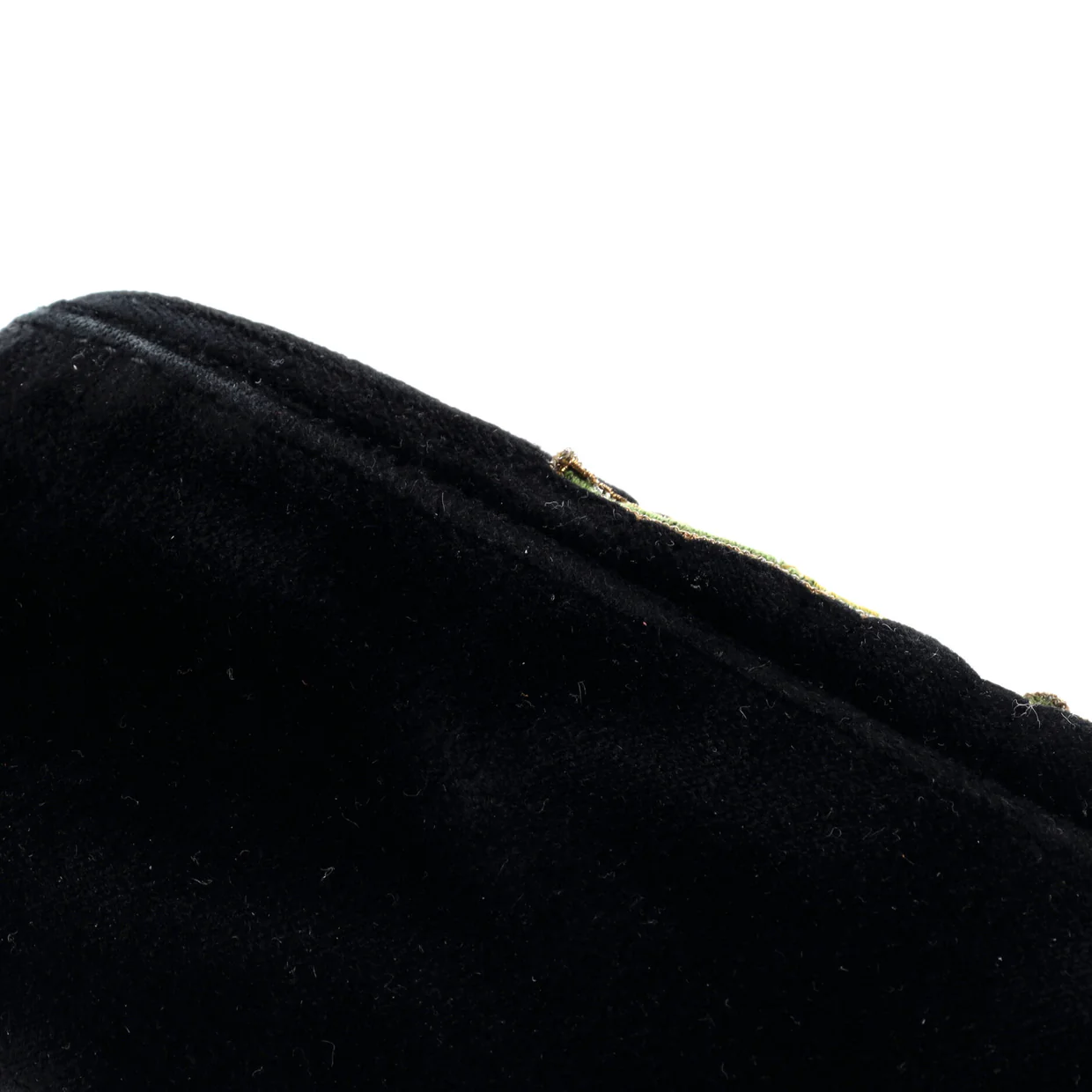 GG Marmont Flap Bag Embroidered Matelasse Velvet Medium - Deep Luxury