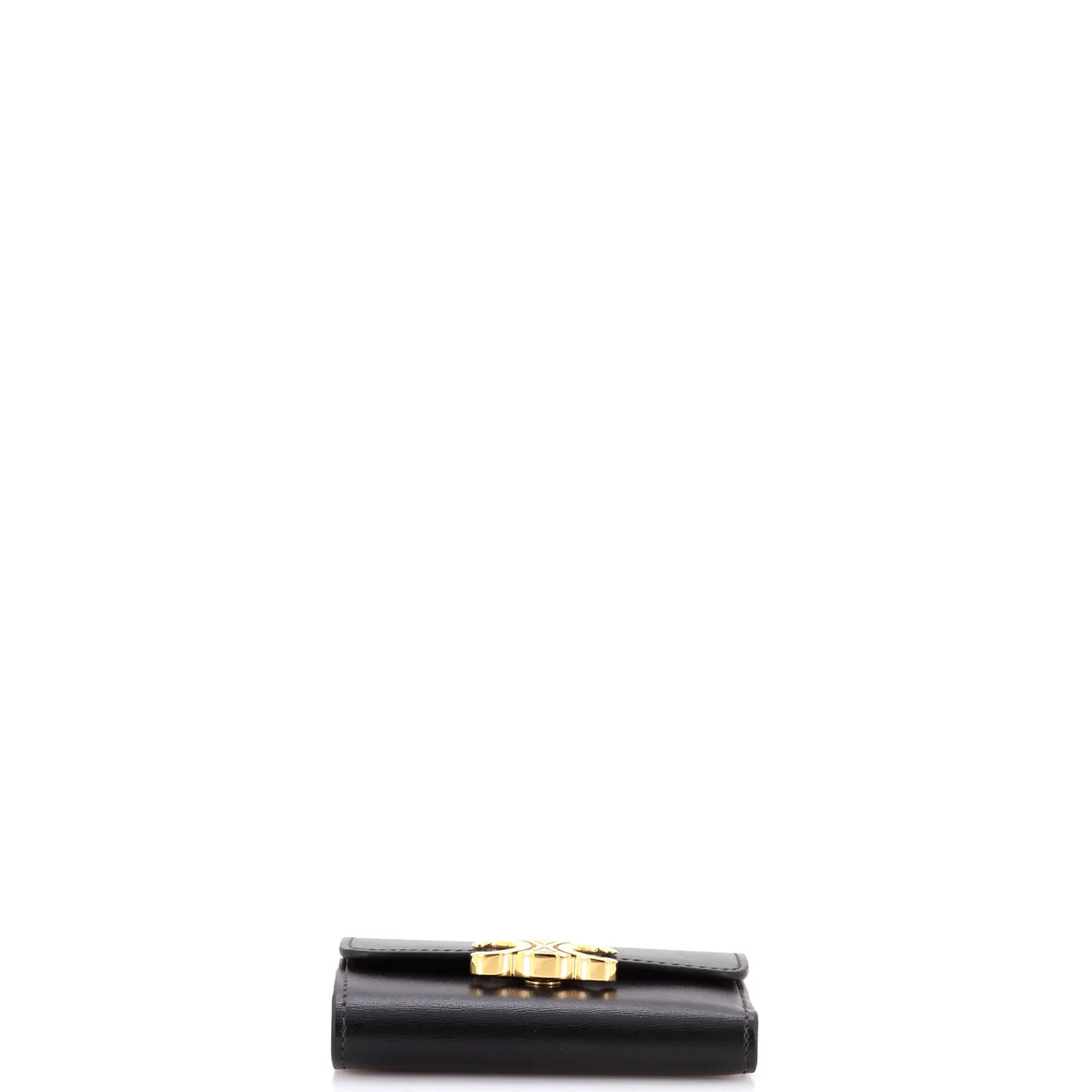 Triomphe Trifold Wallet Leather Small - Deep Luxury