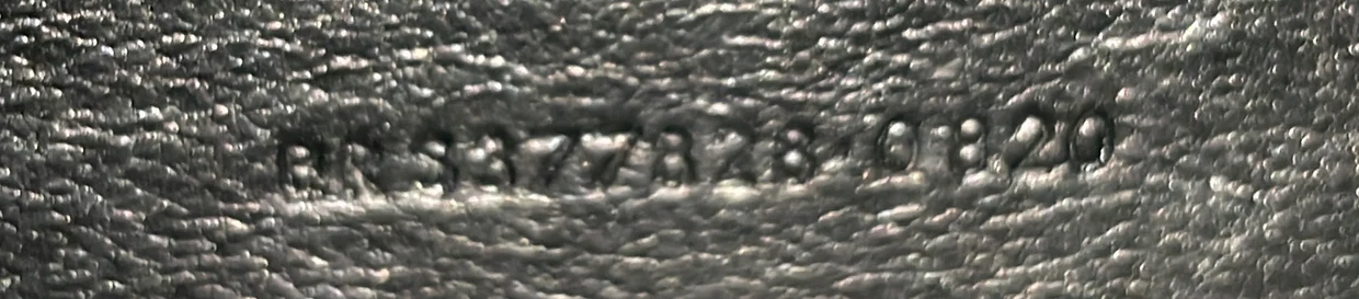 Classic Monogram Wallet on Chain Matelasse Chevron Leather Medium - Deep Luxury