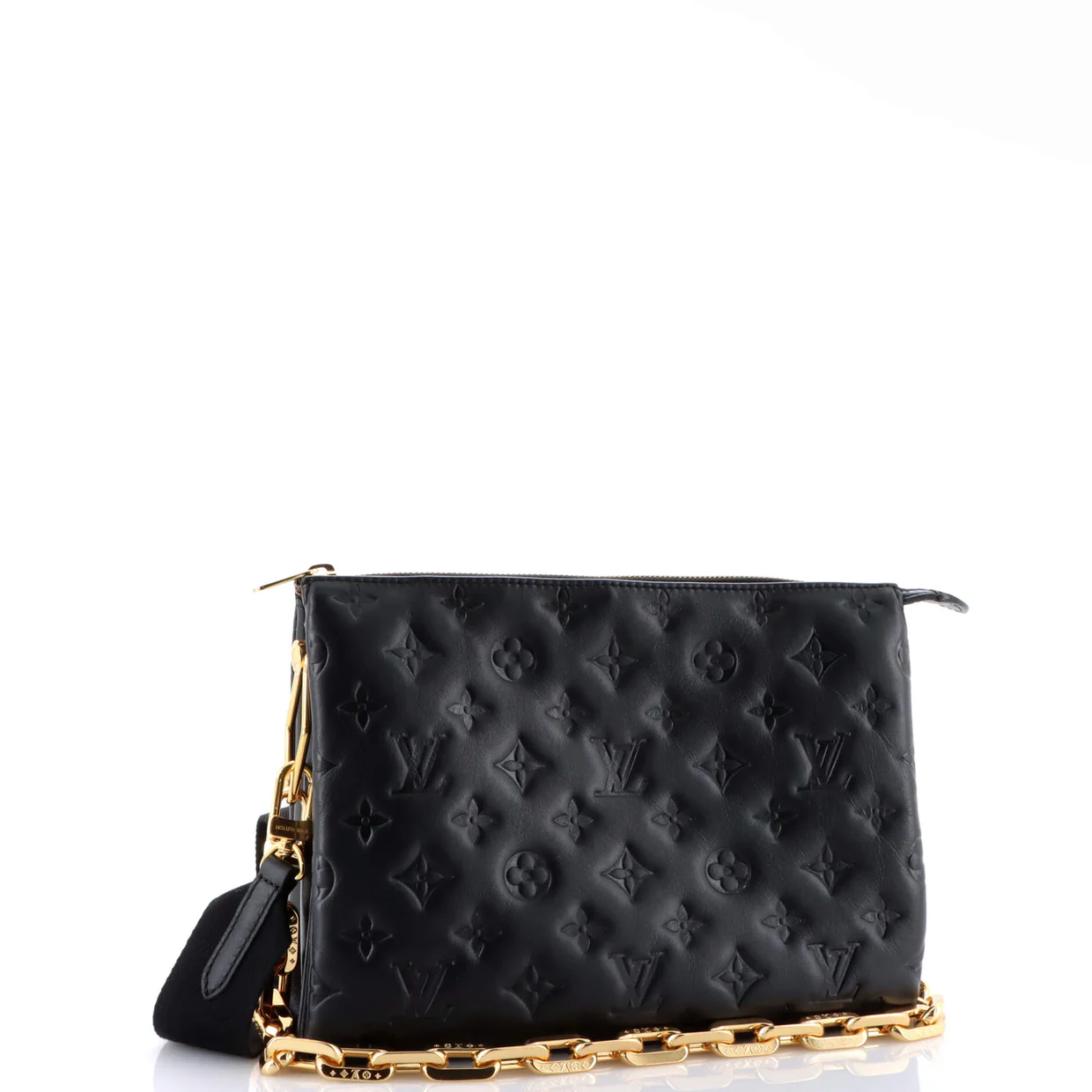 Coussin Bag Monogram Embossed Lambskin PM - Deep Luxury