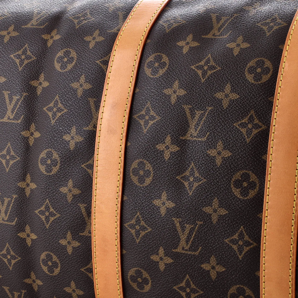 Keepall Bandouliere Bag Monogram Canvas 55 - Deep Luxury