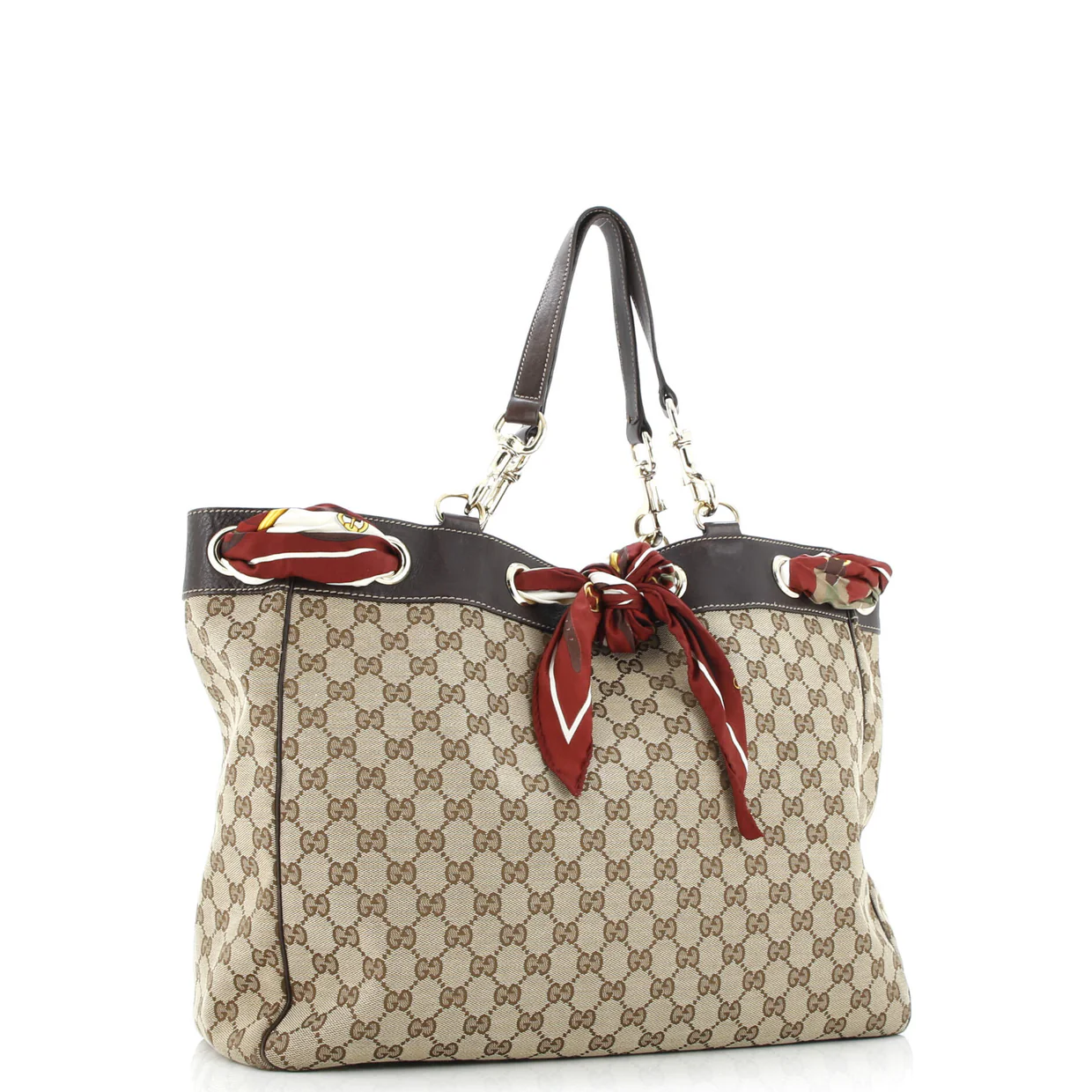 Positano Tote GG Canvas Large - Deep Luxury