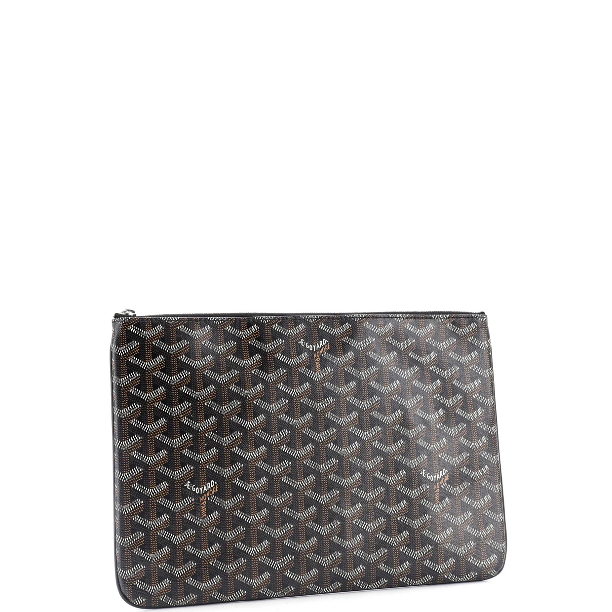 Senat Zip Pouch Coated Canvas MM - Deep Luxury
